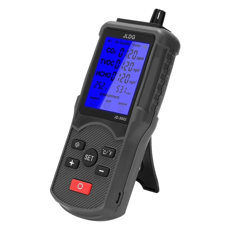 JD-3002 Rilevatore completo di umidità della temperatura della qualità dell'aria di anidride carbonica, JD-3002 JD-3002 Rilevatore completo di umidità della temperatura della qualità dell'aria di anidride carbonica, JD-3002